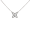 Collier Collier pendentif étoile en or blanc et diamants 58 Facettes 250132R