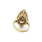 Ring 54 Ring i gult gull, safir og diamanter 58 Facettes 240033SP