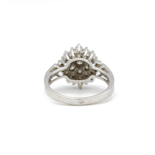 Ring 54 Ring aus Weißgold und Diamanten 58 Facettes 240024SP