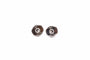 Boucles d'oreilles Puces d’oreilles en or blanc 18k et diamants 0,50 ct 58 Facettes 26111-C