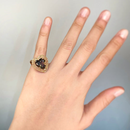 Ring 48 Mauboussin Subtle Reason - Rose gold ring and stones 58 Facettes 240200R