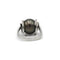 Ring size 54 White gold ring, Tahitian pearl and diamonds 58 Facettes 240198R