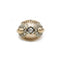 Ring 55 Ring van geel- en witgoud met diamanten 58 Facettes 240106R