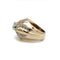 Ring 55 Ring van geel- en witgoud met diamanten 58 Facettes 240106R