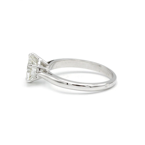 Ring 53 Solitär - Ring aus Weißgold und Diamant 1,57 ct 58 Facettes 230018R