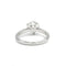 Ring 53 Solitär - Ring aus Weißgold und Diamant 1,57 ct 58 Facettes 230018R