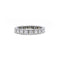 Ring 52 Vielsesring amerikansk i Platin og diamanter 58 Facettes 210221R