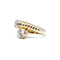 Bague 48 Bague diamants en or jaune 58 Facettes 210191R
