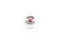 Bague 55 Bague vintage en or blanc 18k, tourmaline et diamants 58 Facettes 26431-26500