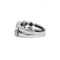 Bague 57 Bague en or blanc et diamants 58 Facettes 210181R