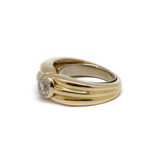 Bague 45 Bague en or jaune et diamant 58 Facettes 190084R