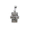 Pendentif Pendentif en or blanc et diamants 58 Facettes 220521R