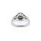 Bague 52 Bague solitaire 0,15 ct en or blanc et diamants 58 Facettes 190010SP