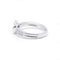 Bague 49 Bague en or blanc et diamants 58 Facettes 200049R