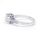 Bague 52 Solitaire - Bague en or blanc et diamants 58 Facettes 190345R