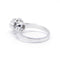 Bague 52 Solitaire - Bague en or blanc et diamants 58 Facettes 190345R