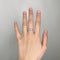 Ring 52 Ehering vollständiger Kreis aus Weißgold und Diamanten 58 Facettes 180245R