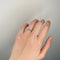 Bague 50 Solitaire - Bague en or blanc et diamant 0,30 ct 58 Facettes 150151R