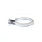 Bague 50 Solitaire - Bague en or blanc et diamant 0,30 ct 58 Facettes 150151R