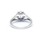 Bague 46.5 Solitaire - Bague en or blanc et diamant 0,45 ct 58 Facettes 180182R