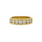 Anello 54 Mezza fedina - Anello in oro giallo e diamanti 58 Facettes 220570R