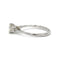 Bague 49 Bague solitaire en or blanc et diamant 58 Facettes 220531R