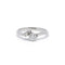 Bague 50 Solitaire - Bague en platine et diamants 58 Facettes 150222R