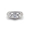 Ring 55 Ring i 750‰ hvidguld og diamanter 58 Facettes 230002SP
