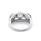 Ring 55 Ring i 750‰ hvidguld og diamanter 58 Facettes 230002SP