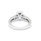 Bague 52 Bague en or blanc et diamants 58 Facettes 220536R