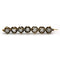 Broche Broche barrette XIXe en or jaune et diamants 58 Facettes 160287R