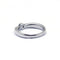 Anillo 51 diamante solitario - Anillo de platino y diamante 0,25 ct 58 Facettes 140490R