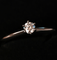 Ring 52 Tiffany & Co - The Tiffany Setting ring in platinum and diamond 58 Facettes Tiffany set 0.20