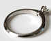 Ring 52 Tiffany & Co - The Tiffany Setting ring in platinum and diamond 58 Facettes Tiffany set 0.20