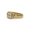 Ring 52 Vintage ring in yellow gold and diamonds 58 Facettes 1444