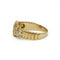 Ring 52 Vintage ring in yellow gold and diamonds 58 Facettes 1444