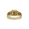 Ring 52 Vintage ring in yellow gold and diamonds 58 Facettes 1444