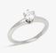 Anello 47.5 Tiffany & Co - Anello Solitario in platino e diamante 58 Facettes Tiffany setting 0.27