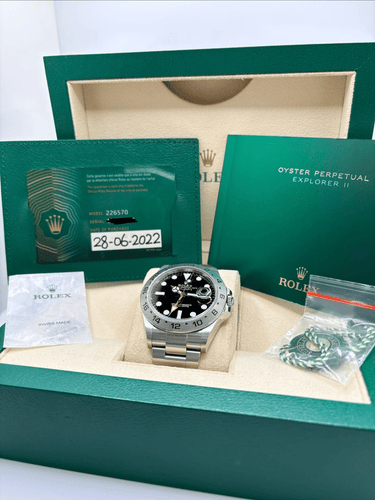 Montre Rolex Explorer II - Montre 42 mm en acier 58 Facettes 2259