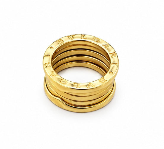 Bague 53 Bvlgari B.Zero1 - Bague en or jaune 58 Facettes Bvlgari B.Zero 1