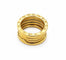Bague 53 Bvlgari B.Zero1 - Bague en or jaune 58 Facettes Bvlgari B.Zero 1