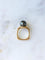 Bague 51 Dinh Van - Bague Boule Spirale en or jaune et hématite 58 Facettes