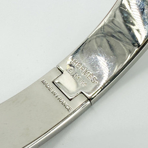 Bracelet Hermès Clic H - Bracelet en argent et émail 58 Facettes ed8onwvhz7