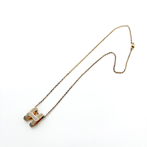 Ketting Hermès Pop H - Hanger ketting van metaal en email 58 Facettes wfbv9otd2s