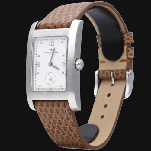 Baume & Mercier Hampton Saat - Çelik kadın saati 58 Facettes MT44344