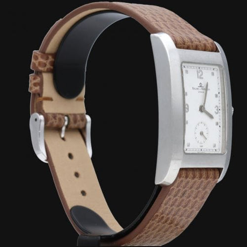 Baume & Mercier Hampton Saat - Çelik kadın saati 58 Facettes MT44344