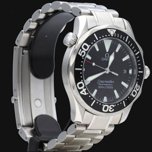 Orologio Omega - Orologio Seamaster 300M in acciaio 58 Facettes MT48161