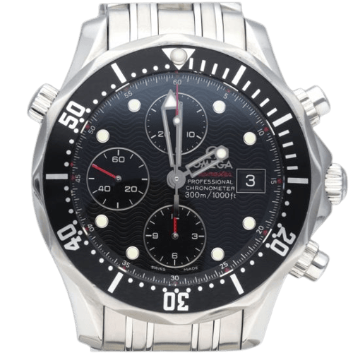 Omega Watch - Seamaster Diver 300M Chronograph watch in steel 58 Facettes MT48141