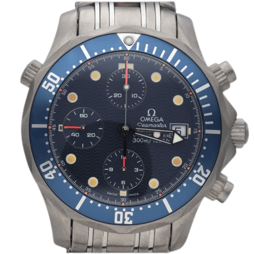 Omega watch - Seamaster Diver 300M Chronograph watch in titanium 58 Facettes MT48164