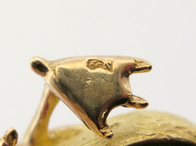 Brosche Boucheron - Entenbrosche aus 18 Karat Gelbgold, Türkis und Diamanten 58 Facettes 276293